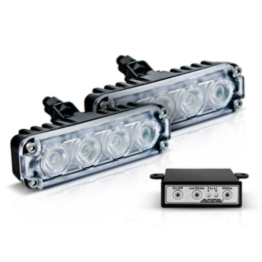 Farol Power LED Slim 4W - Kit - Autopoli Automotive Technology